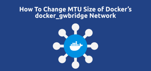 Change-docker_gwbridge-Network-MTU-Size
